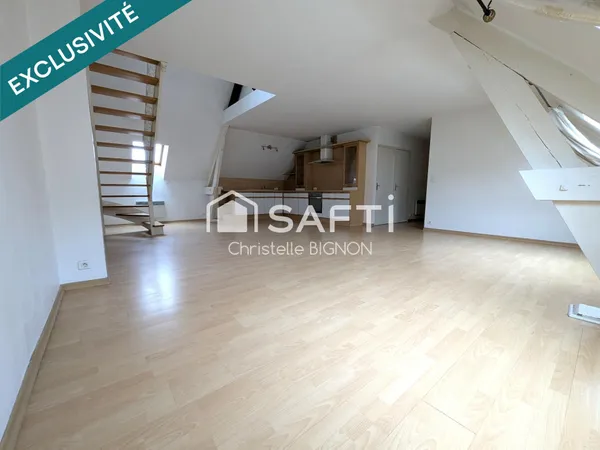 appartement DUPLEX F3 en centre ville - Proche gare