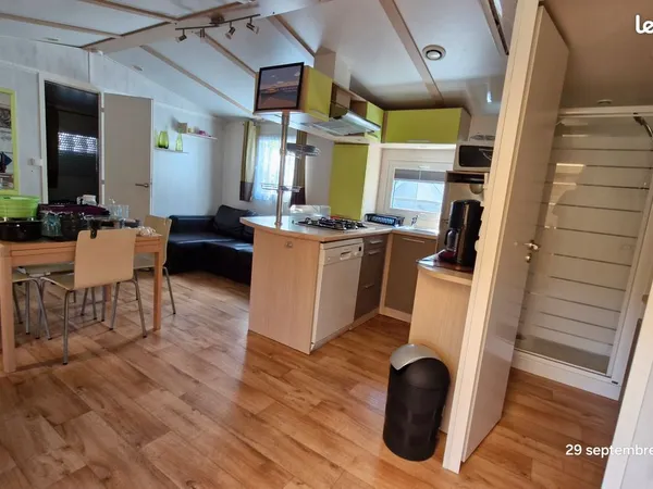 Location mobil home spacieux et récent Gujan Mestras