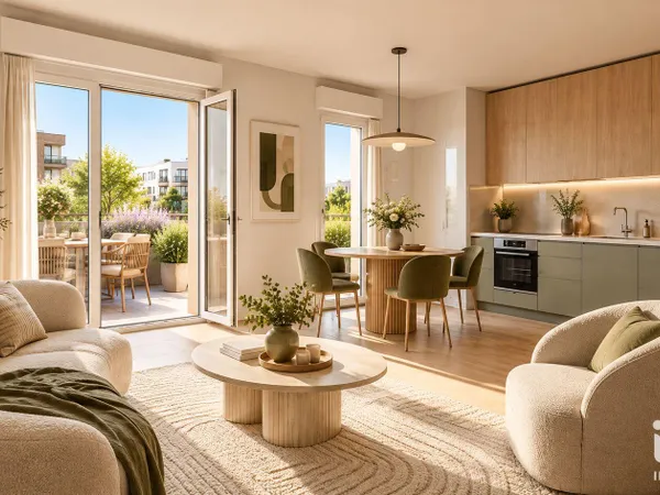 Appartement 2 pièces 44 m²