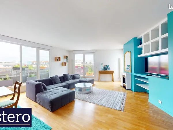 Penthouse 6 pièces 129 m²