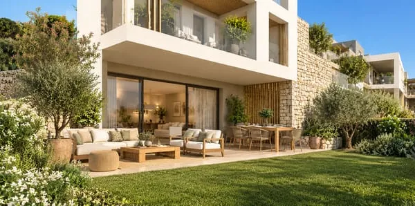 15MIN DE LA PLAGE A PIED - AVEC JARDIN ET TERRASSE 3P DE 62M²