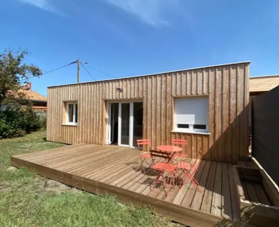 Maison mitoyenne (T2) avec jardin partagé