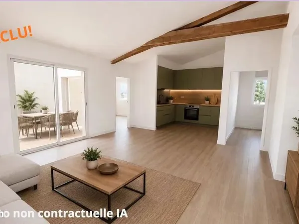 Loft 3 pièces 72 m²