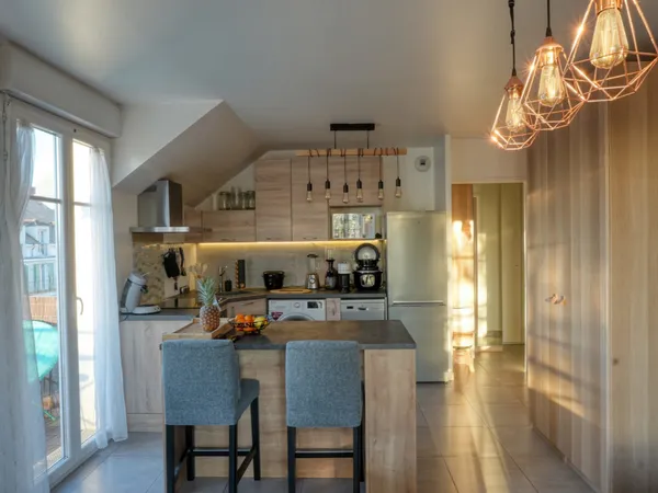 Superbe 3 pièces lumineux avec balcon + double parking - Rés