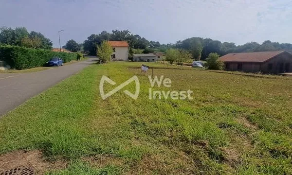 Terrain viabilisé 1120 m2