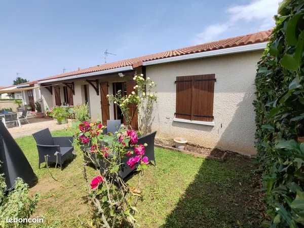 TB Pavillon plain pied T5 Poitiers Ouest quartier Porteau