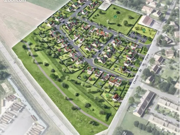 Terrain 363 m² Marolles Sur Seine