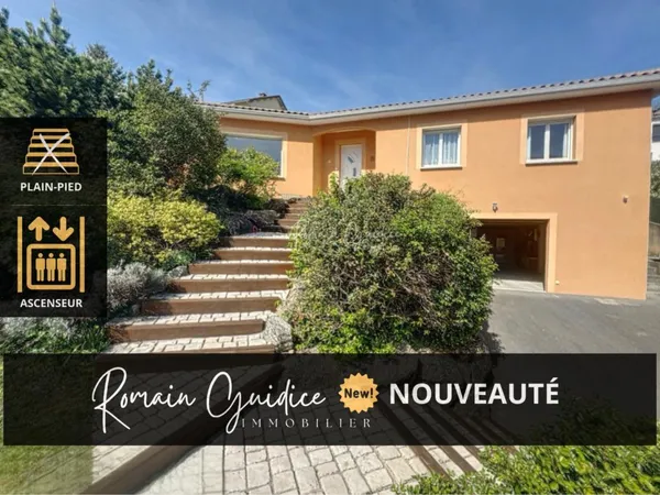 Vends villa - 149 m² - 5 pièces, 4 chambres - Millau 12100