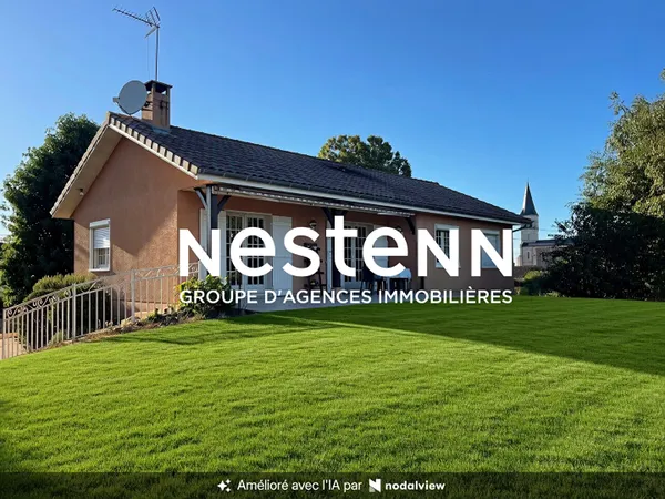 RARE À LA VENTE - Maison traditionnelle sur sous-sol complet à Cruzilles-lès-Mépillat (01290)