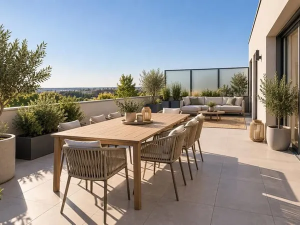 **DERNIER ÉTAGE - 4 Pièces - TERRASSE VUE DÉGAGÉE- VUE DÉGAGÉE - Parkings