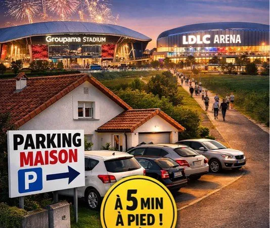 Parking Groupama Stadium - LDLC ARENA