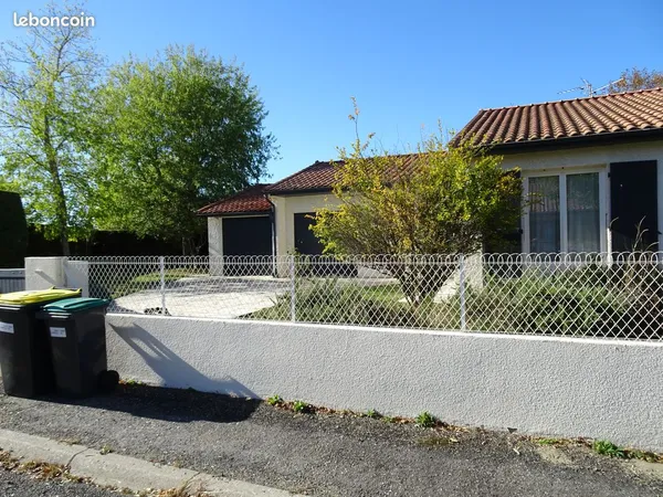 Villa T4 Plain Pied + 2 garages