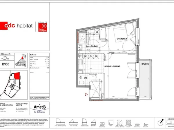 Appartement T2