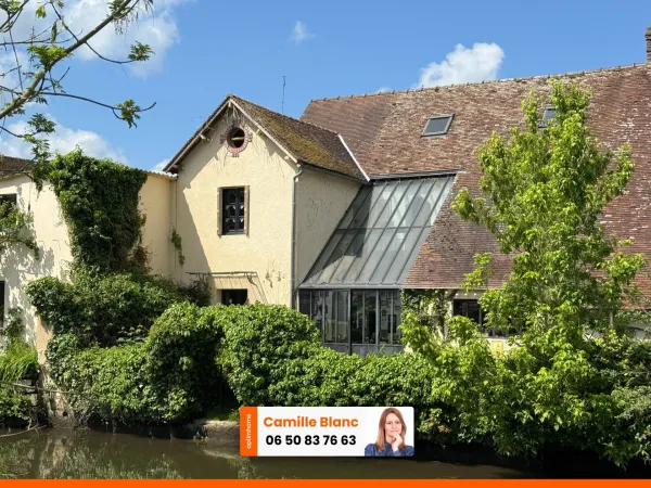 VALLEE DE L'EURE - DEMEURE DE CHARME - ATELIER D'ARTISTE - AUX BORDS DE L'EURE