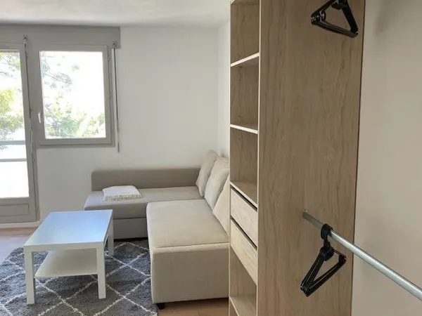 Studio meublé de 31 m² - Dernier étage avec place de parking