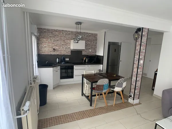 Bel Appartement Type T3 meublé tout confort