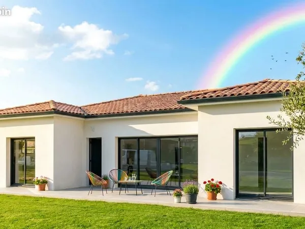 URGENT - Maison T5 de 110 m² en U à Lagardelle