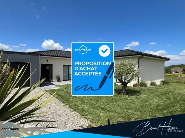 Maison de plain-pied de 157m² sur 1466m² de terrain