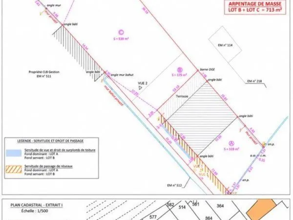 Terrain constructible à vendre