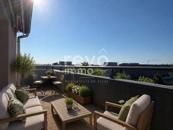 Appartement de 89m2 avec balcon
