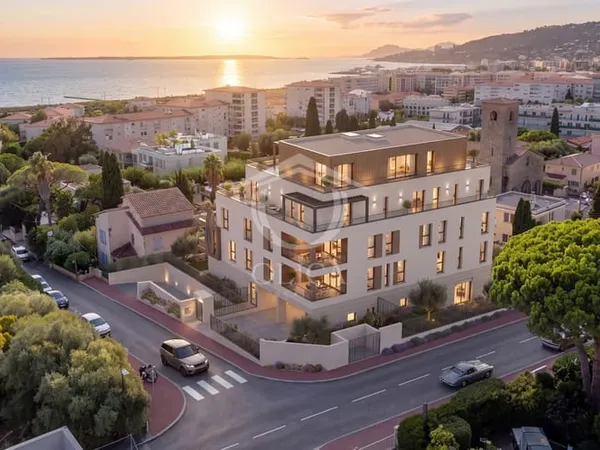 JUAN-LES-PINS - PROGRAMME NEUF - 3 PIÈCES - VUE MER - DEUX SUITES
