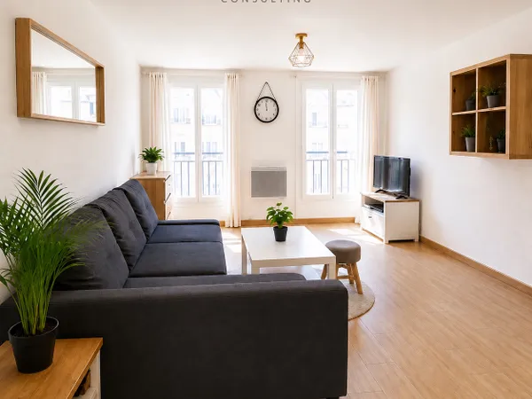 STUDIO RÉNOVÉ - MÉNILMONTANT - 25,60m² - 4e ÉTAGE