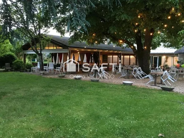 Hôtel-restaurant de charme avec parc arboré + logement