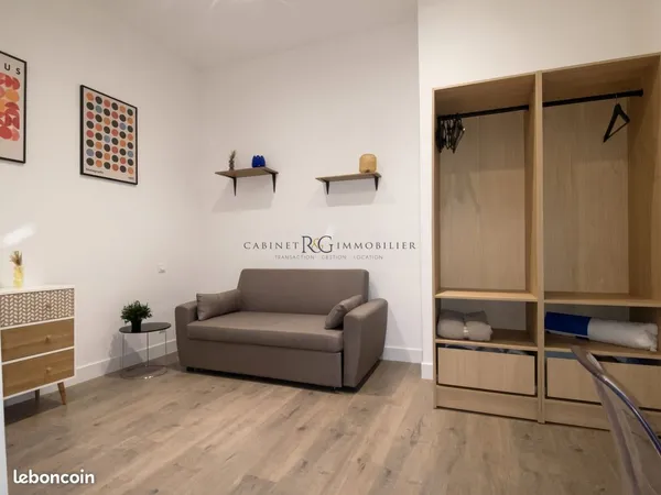 Studio 1 pièce 26 m²