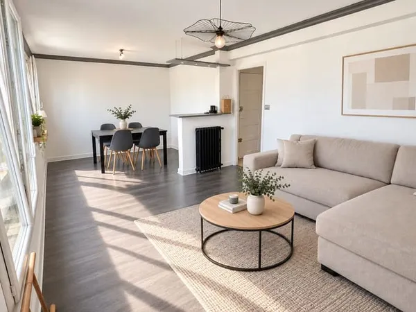 Appartement 3 pièces 61 m²
