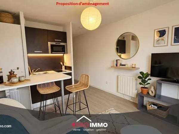 Appartement 1 pièce 18 m²