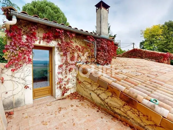 À VENDRE - Maison 5 pièces avec vue panoramique sur la vallée de la Drôme à ALLEX 26400