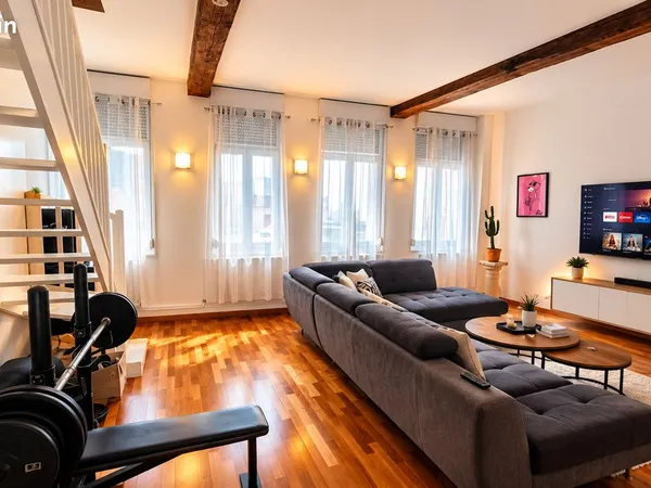 St Amand les eaux / Au coeur de ville, superbe appartement en duplex de 100M² habitables