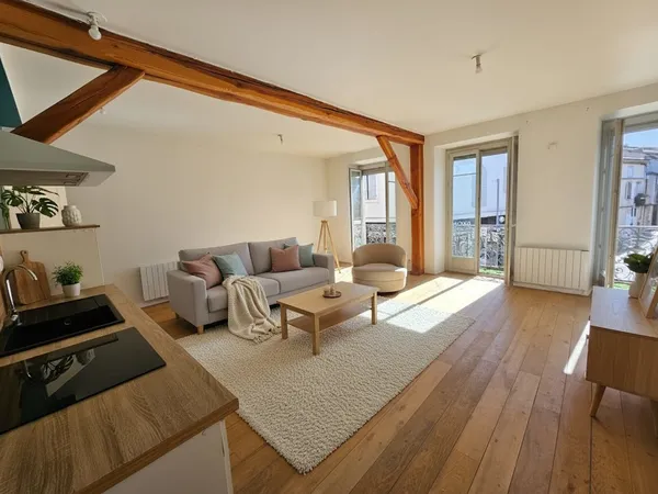 Appartement T2 dans petit immeuble