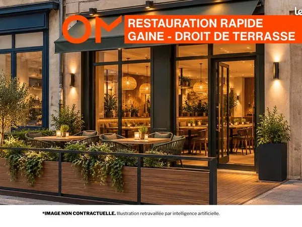 Restauration rapide 70 m²