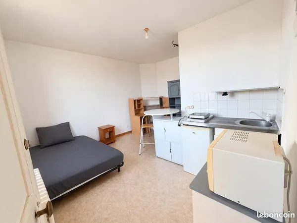 Chambre étudiant type studio