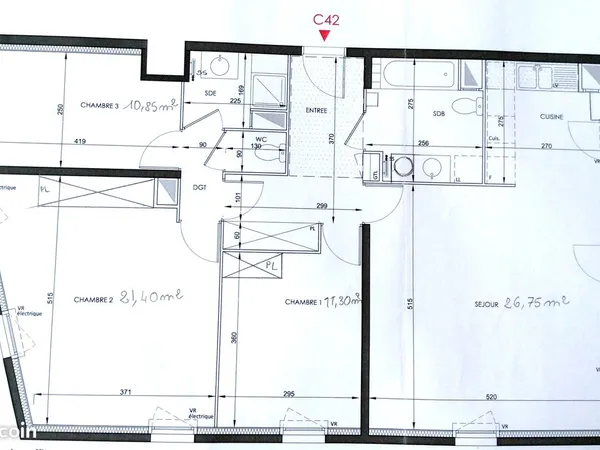Location F4 CERGY LE HAUT 95800