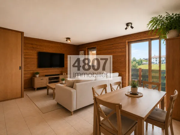 Joli T4 avec grand balcon -proche centre, proche pistes- Praz-sur-Arly