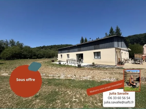 Plain pied, espace, grand garage professionnel