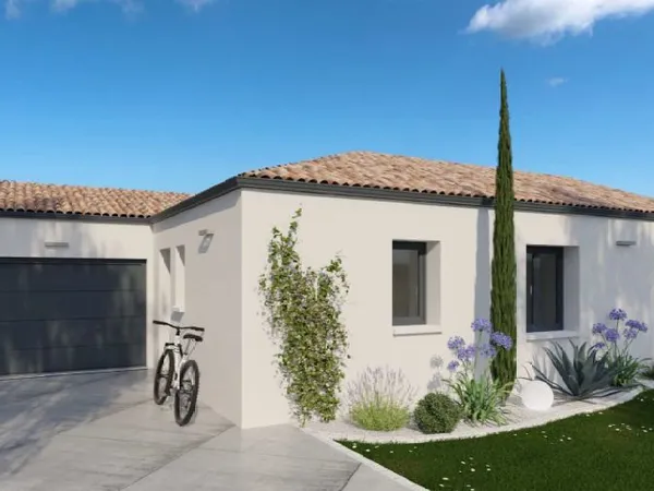 Projet de construction d'une maison 86.57 m² avec terrain à BREM-SUR-MER (85)