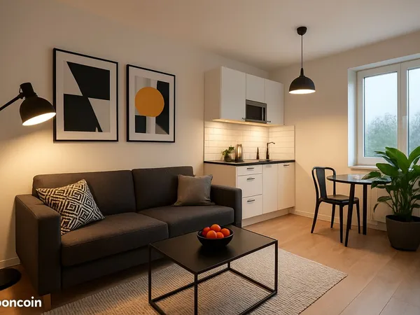 Studio 1 pièce 30 m²