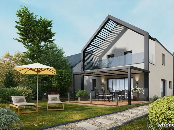 Projet de construction d'une maison 127 m² avec terrain à BRIOLLAY (49)