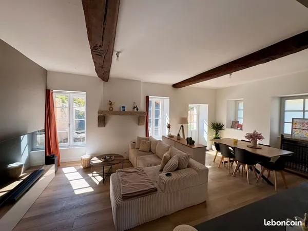 Maison de type 3 avec jardin - Boufféré