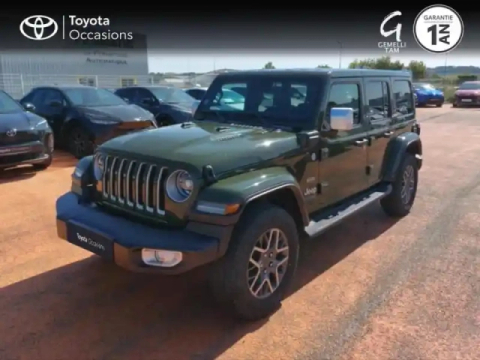 Jeep Wrangler unlimited 2.0 t 380ch 4xe overland command-trac my22