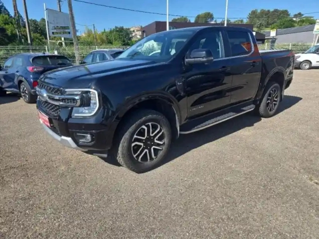 Ford Ranger 2.0 ecoblue 205ch stop&amp;start double cabine limited e-4wd bva10 — photo 1