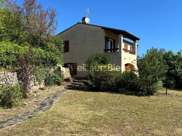 Exclusivité : Ardèche/Les Vans : Maison de 80 m² avec studio indépendant de 30 m2, terrain 779 m2