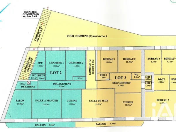 Vente Appartement 10 pièces