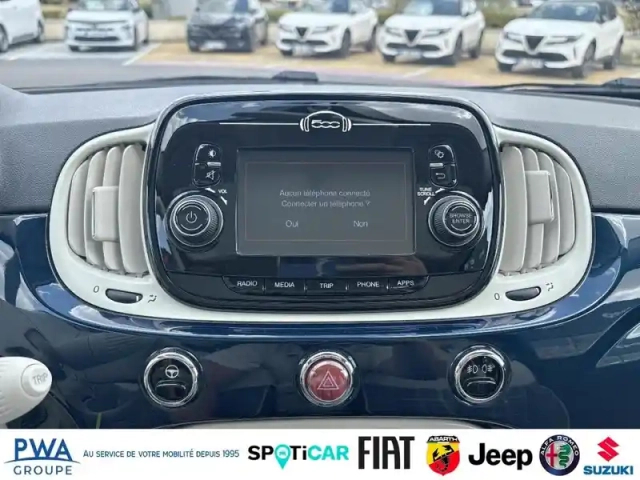 Fiat 500 1.2 8v 69ch lounge — photo 15