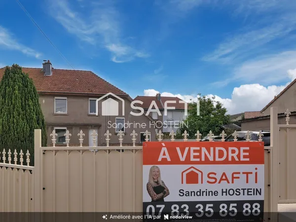 Maison de 127m2 hab avec 3 chambres, 1 bureau, terrasse, jardin et garage 3 voitures!
