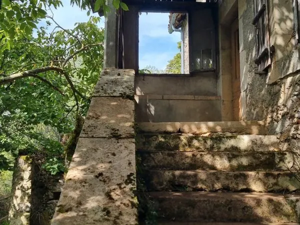 Maison pierre + grange dur 633m2-Dossier archi et annah prêt-Villefranche de Rouergue