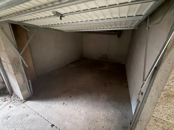Garage en sous sol